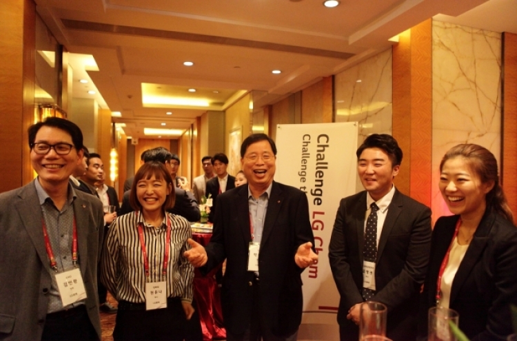 LG Chem seeks Chinese talents for future growth