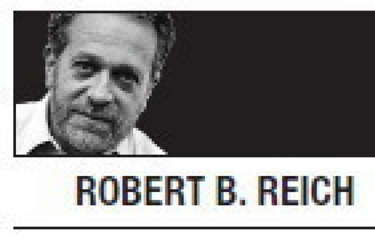 [Robert B. Reich] The rigging of the American market