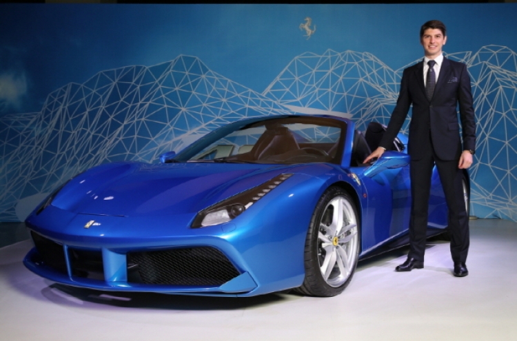 [Photo news] Ferrari's strongest spider debuts in Seoul