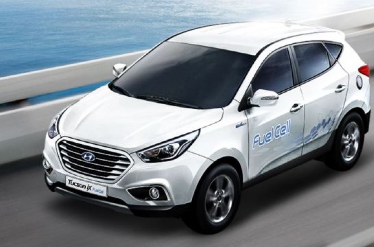 Korea promotes sales of hydrogen fuel cell cars
