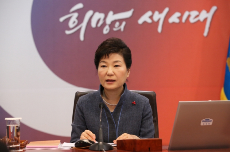 Park calls for watertight defense, greater military power