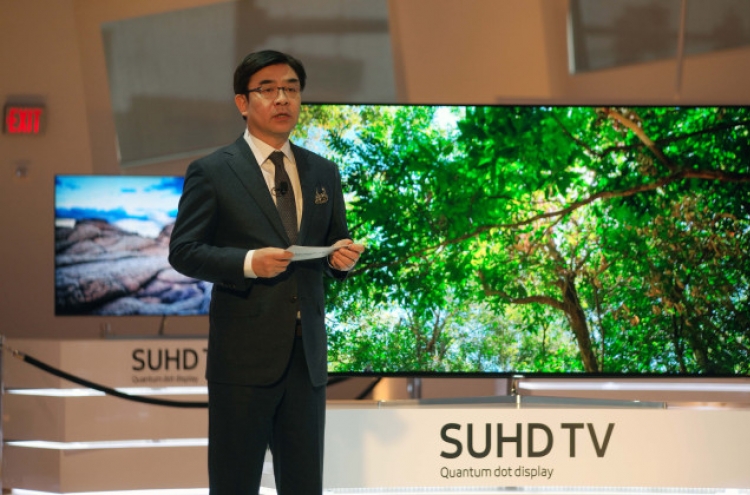 [CES 2016] Samsung flaunts TV leadership