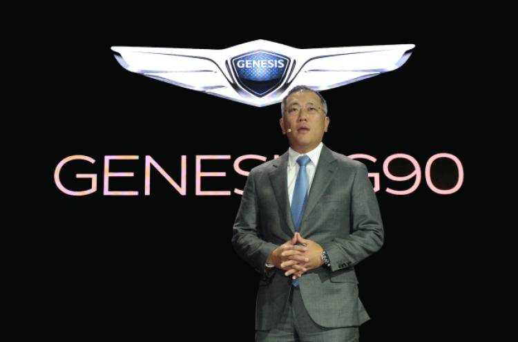 Hyundai Genesis G90 makes global debut