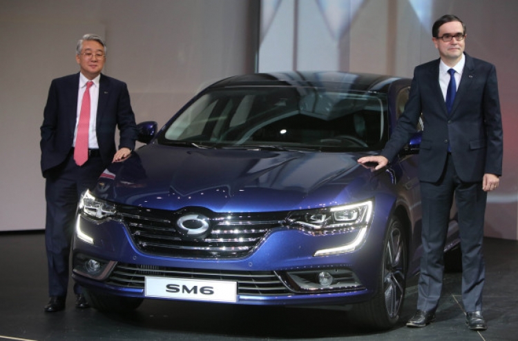 Renault Samsung unveils SM6