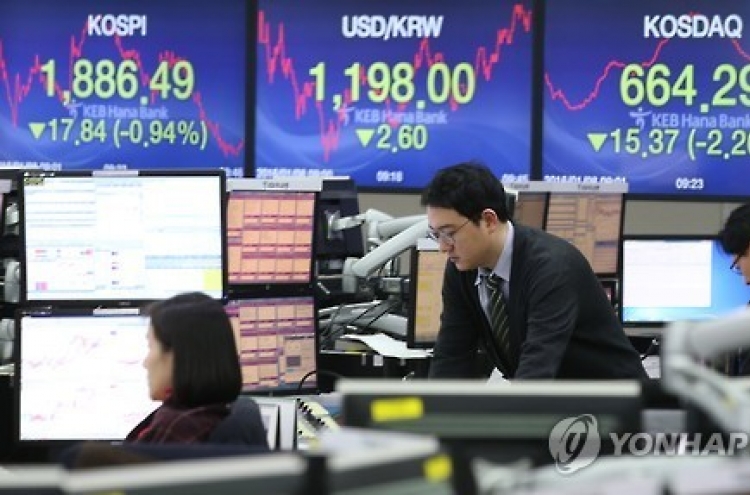 Seoul shares open flat