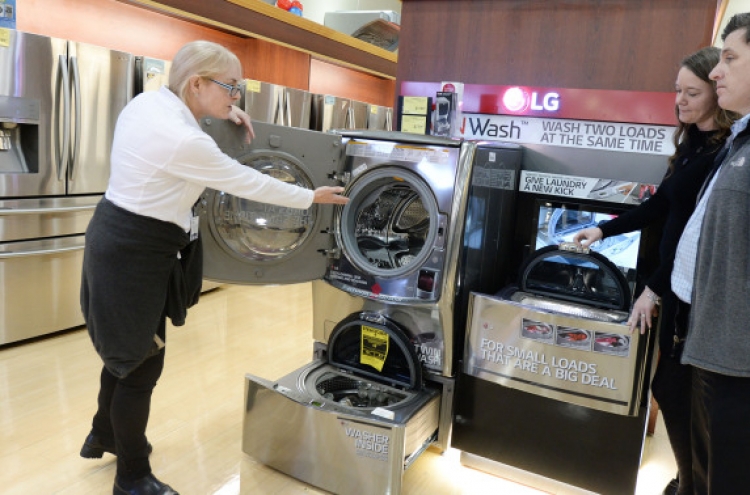 LG front-load washer keeps its crown in U.S. for 9 years