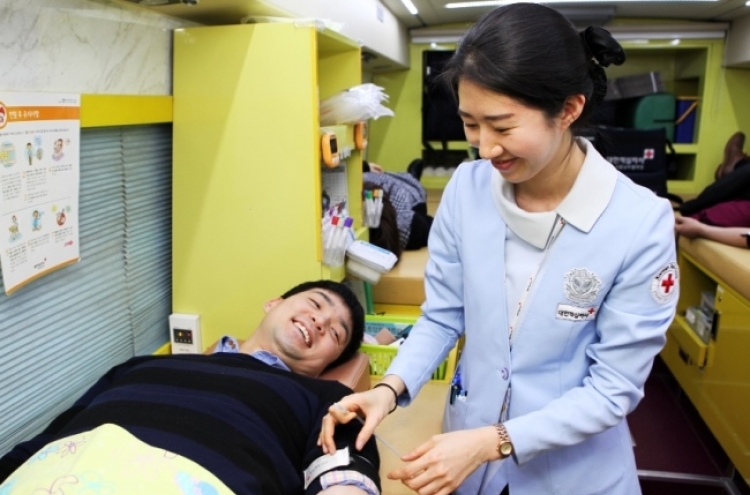 [Photo News] SK Chemical holds blood donation event