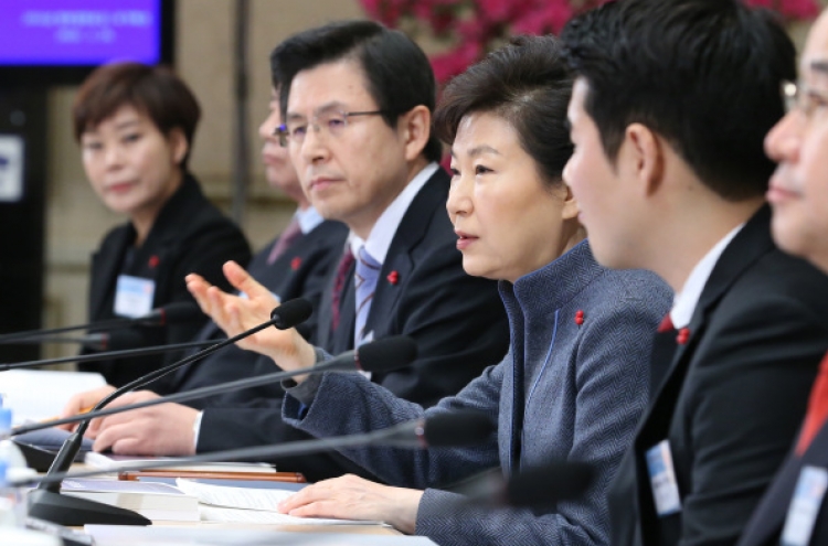 Park vows to end graft, child abuse