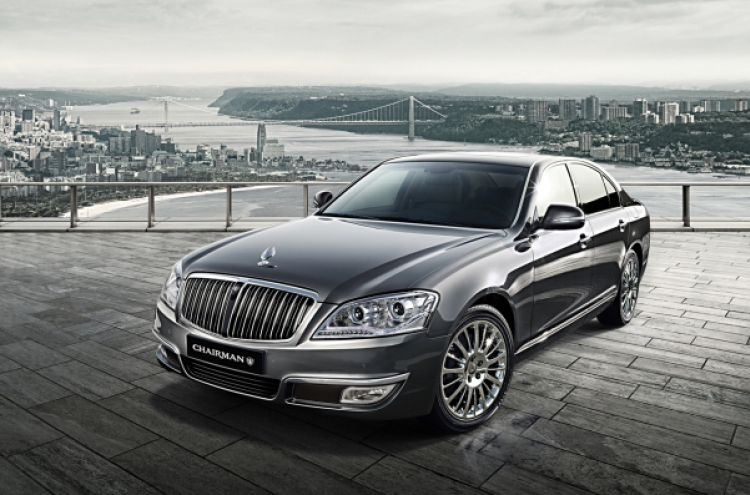 [Photo News] Ssangyong Motor releases luxury sedan