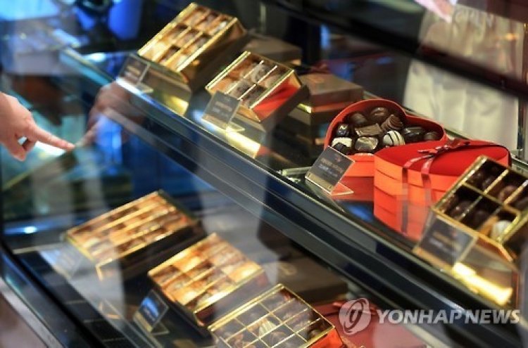 Korea's chocolate imports hit record high in 2015