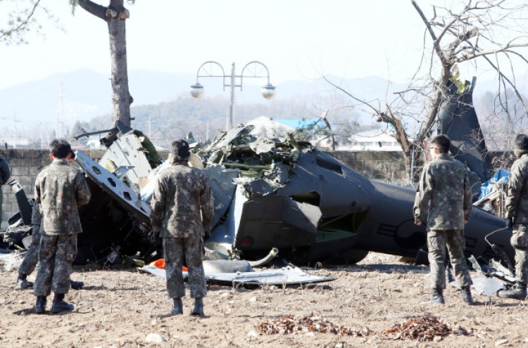 Three killed in Army helicopter crash