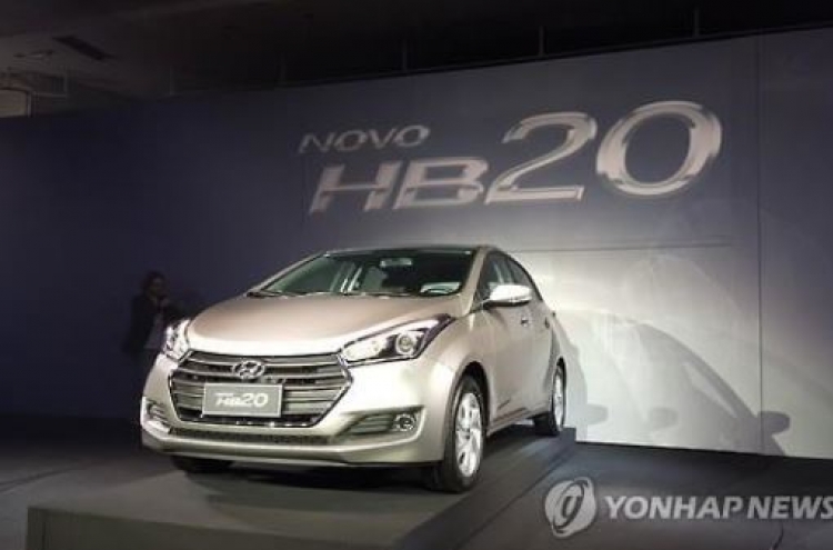 Hyundai Motor posts record-high market share in Brazil