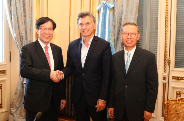 [Photo News] POSCO's ties with Argentina