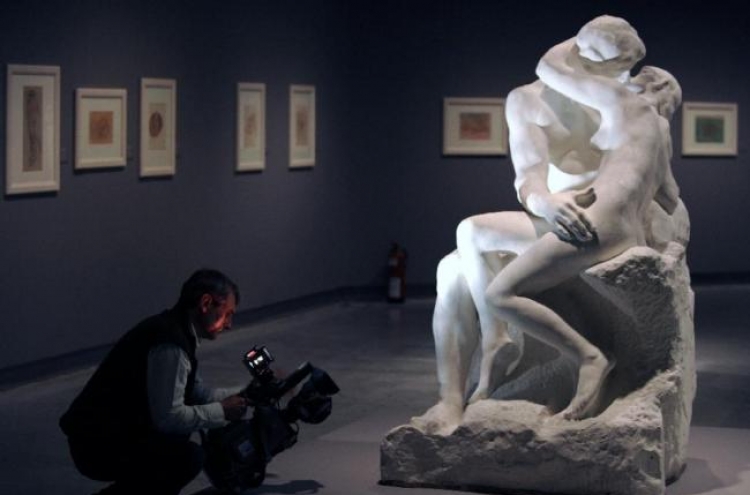 Cast of Rodin’s ‘The Kiss’ sells for record $2.4m