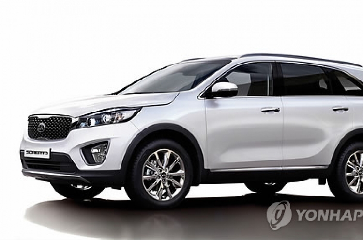 Kia Motors’ Sorento picked as best mid-size SUV in U.S.