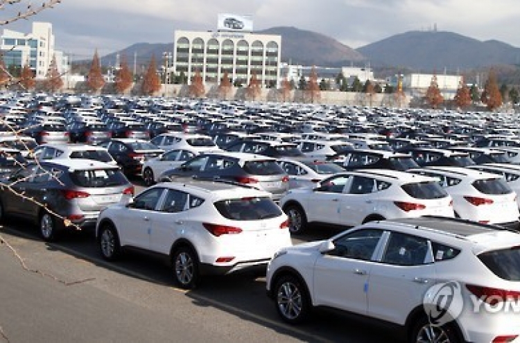 South Korea’s auto market ranks 10th place in 2015