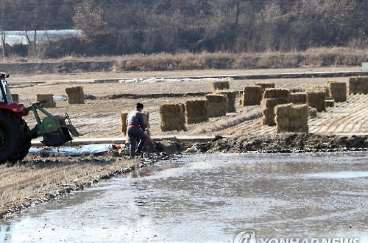 전국 경지, 10년 새 서울·부산 합친 면적만큼 줄었다