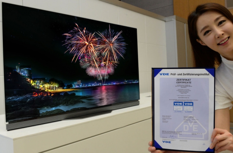 [Photo News] LG OLED TV recognized for excellence