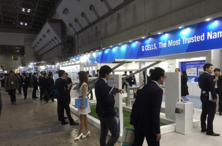 [Photo News] Hanwha introduces solar module lines at PV EXPO 2016