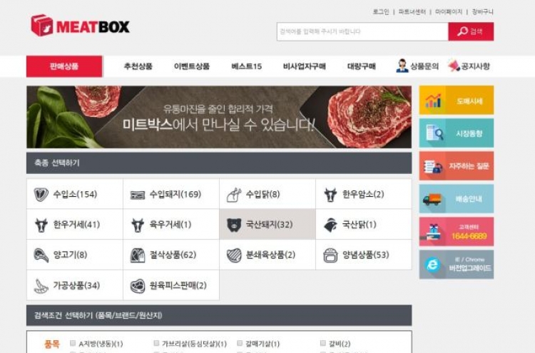 SoftBank Ventures to invest W3b to Korea’s Meat Box