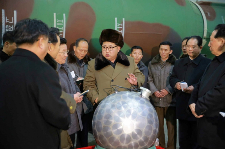 Kim says N.K. has miniaturised nuclear warheads