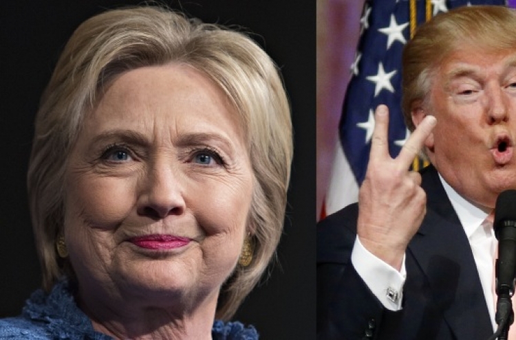 Trump, Clinton close in on nominations