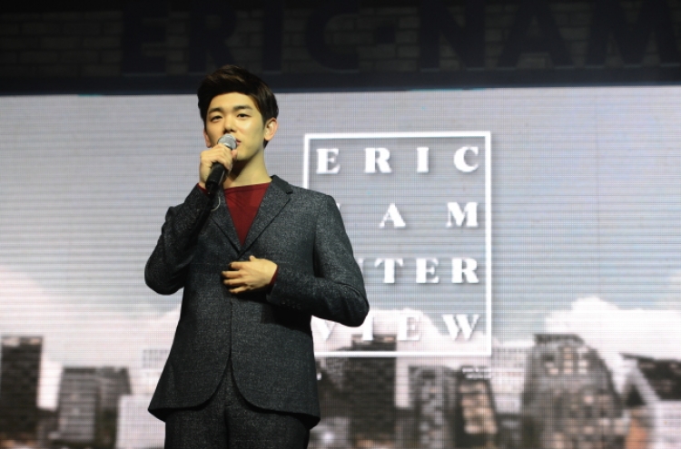 Eric Nam comes back after three years