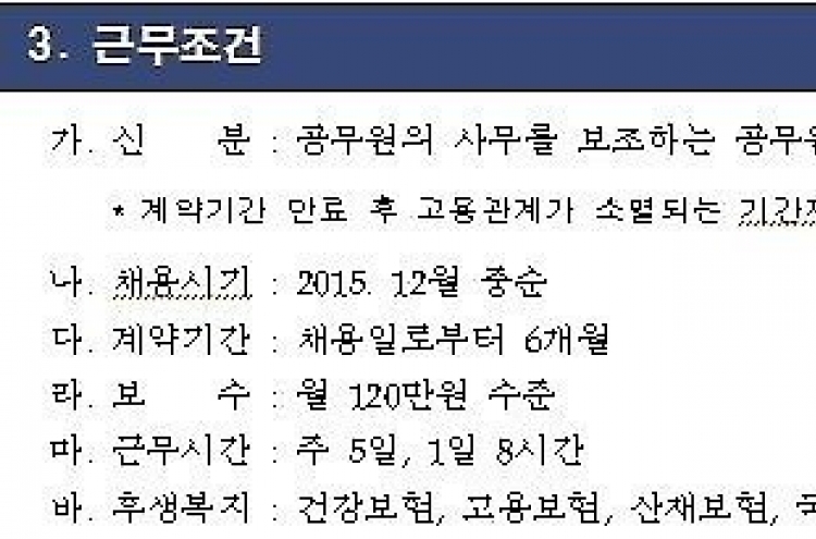 "청년위, 기업 인턴채용 문제점 지적하고 자기들은 실천안해"