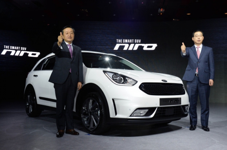 Kia Motors aims to sell 40,000 hybrid SUV Niro this year
