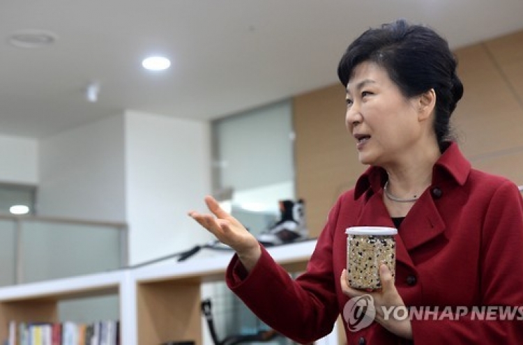 Park stresses job creation through 'creative economy'