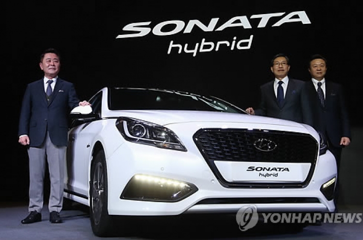 Hyundai Motor’s Sonata 4th best-selling hybrid in U.S.