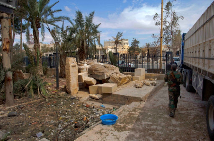 Grim new details of IS destruction in Syria's Palmyra museum