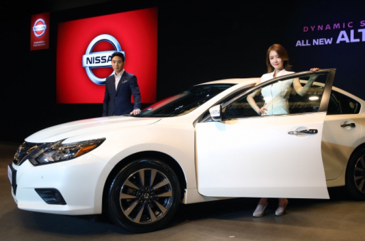 [Photo News] Nissan rolls-out new mid-size sedan