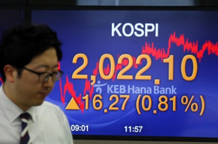 KOSPI rises to yearly high on revived risk appetite