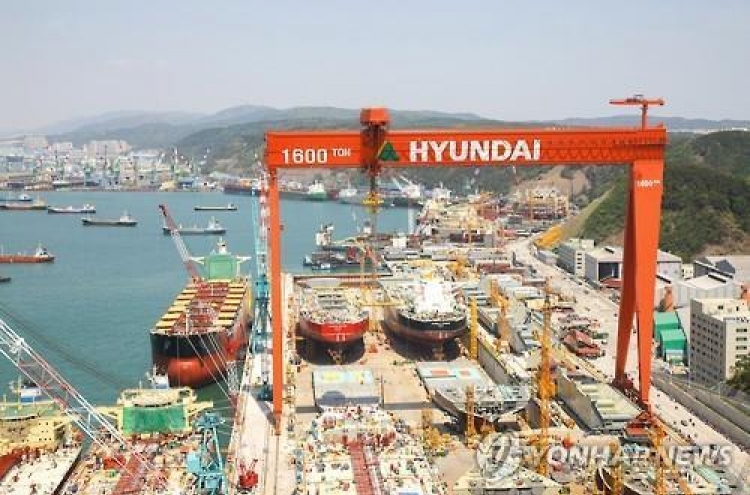 Hyundai Heavy likely to post profit in Q1: sources