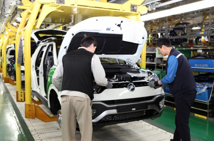 Vitality comes back to Ssangyong Motor plant