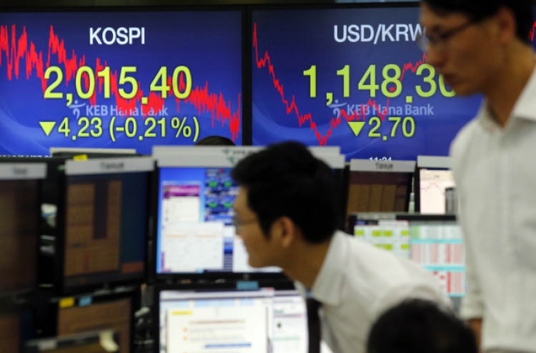 Seoul shares end lower ahead of U.S. rate decision