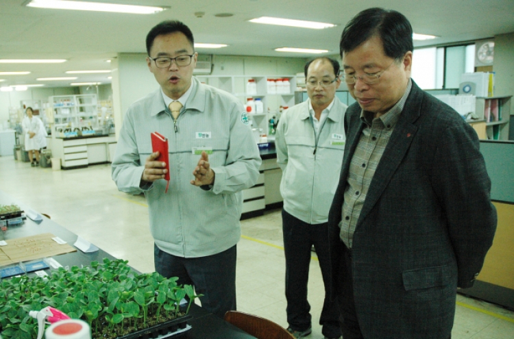 LG Chem CEO renews commitment to FarmHannong