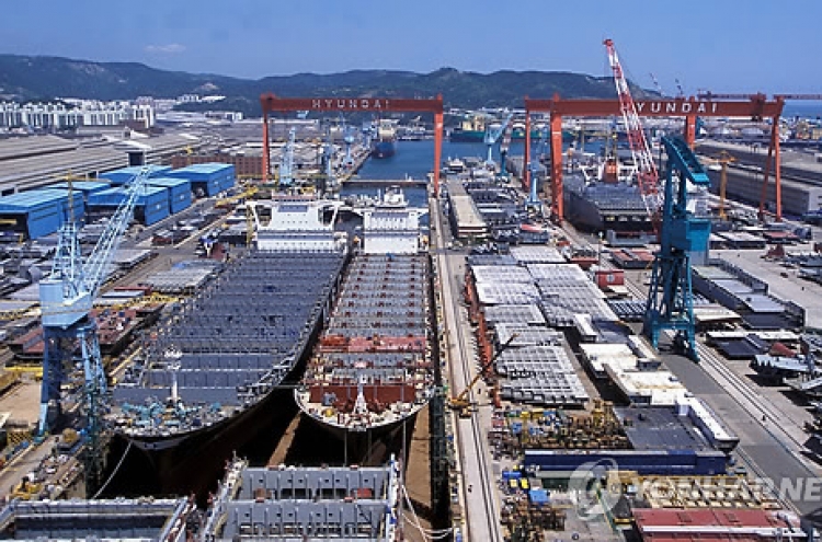 Korean shipbuilders suffer W6.5t won loss in 2015