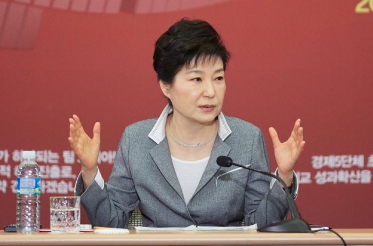 Park calls for export diversification