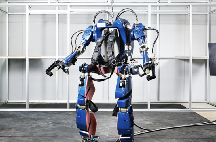 Hyundai Motor unveils wearable robot technologies