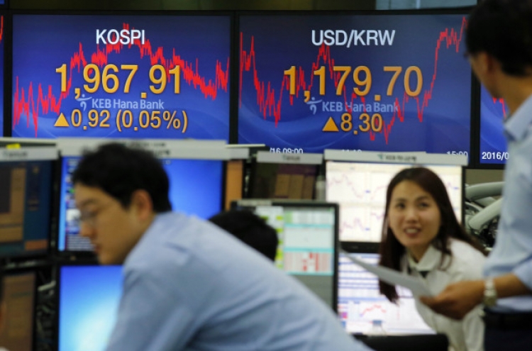 Korean shares open higher on U.S. gains