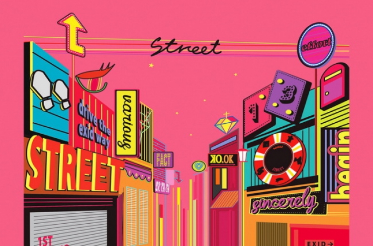 [Album Review] EXID’s ‘Street’ hovers between eclectic and hectic