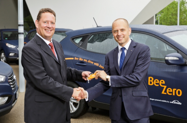 [Photo News] Hyundai's Tucson FCEV for car-sharing
