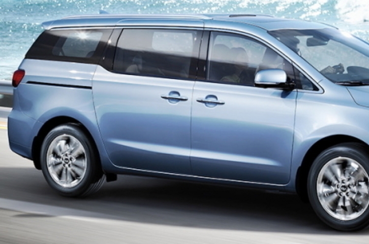 Kia to recall Carnival minivan in U.S.