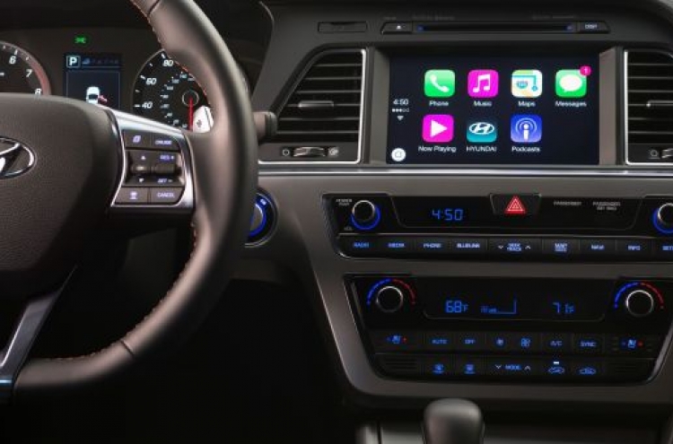 Hyundai Motor cars to support Apple’s CarPlay