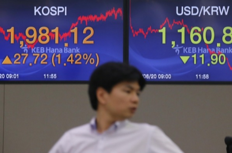 Seoul stocks rebound on eased Brexit woes