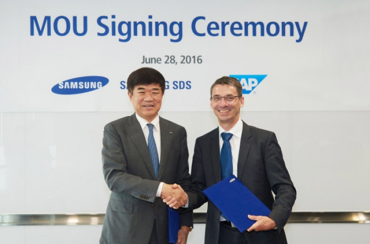 Samsung SDS, SAP to jointly develop cloud solutions for corporate customers