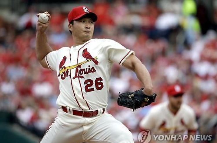 Cardinals' Oh Seung-hwan shaky for 2nd straight outing