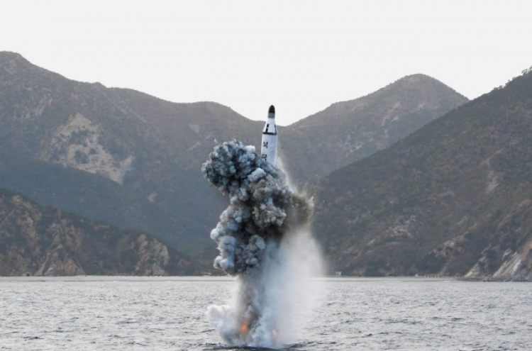 N. Korea's latest submarine-launched ballistic missile test unsuccessful: S. Korea